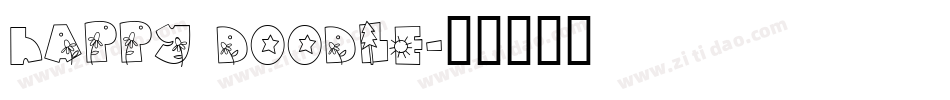 HAPPY DOODLE字体转换